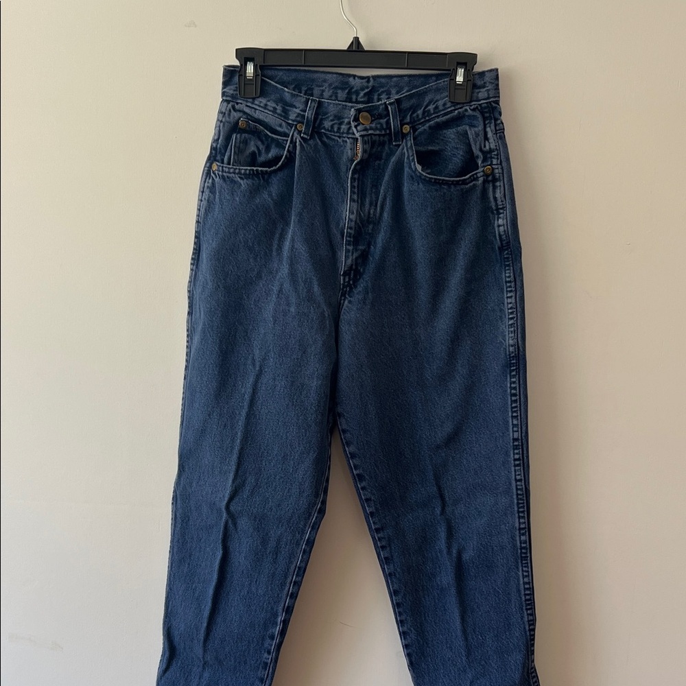 Vintage Chic Blue Denim Jeans